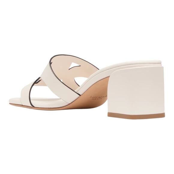 Kate spade new york Women\'s Duo Block-Heel Dress Sandals Cream Size 6